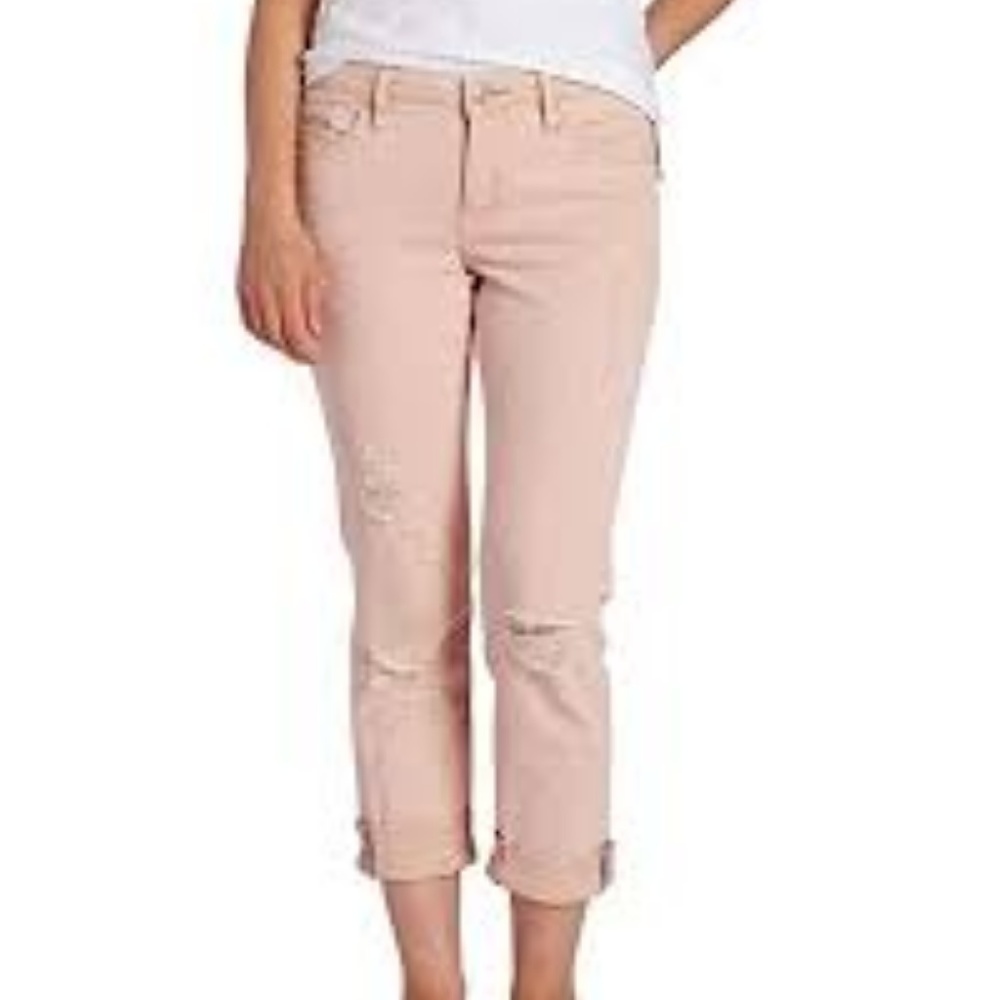 Jag Jeans : Relaxed Boyfriend, Distressed, Peach